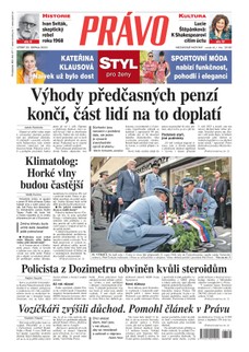 Deník Právo - 22.8.2023