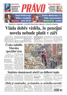 Deník Právo - 11.9.2023