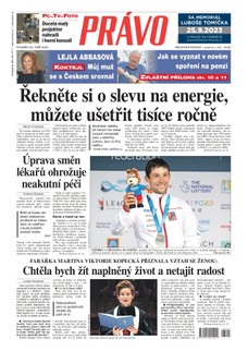 Deník Právo - 25.9.2023