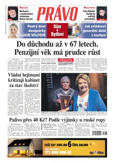 Deník Právo - 29.11.2023