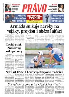Deník Právo - 1.8.2024