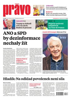 Deník Právo - 28.7.2025