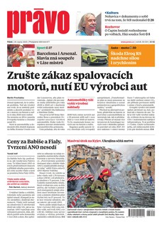 Deník Právo - 29.8.2025