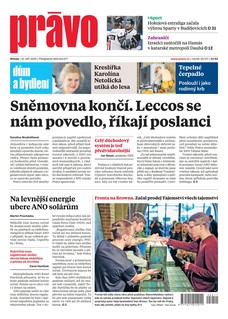 Deník Právo - 10.9.2025