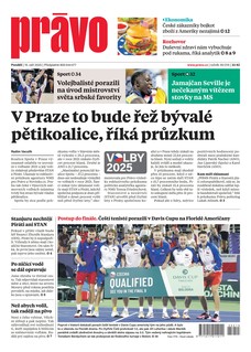 Deník Právo - 15.9.2025