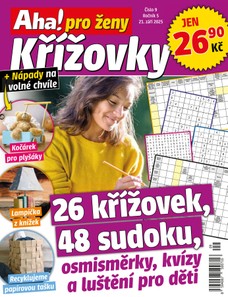 Aha! pro ženy křížovky 9/2025