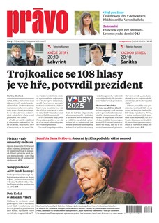 Deník Právo - 7.10.2025