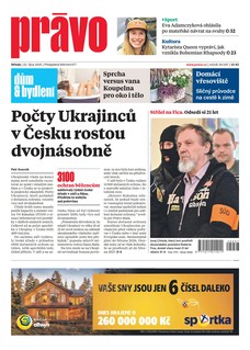 Deník Právo - 22.10.2025