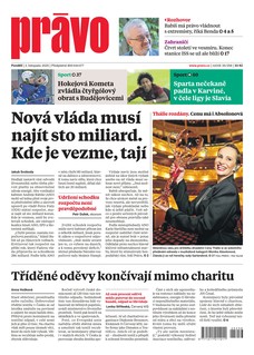 Deník Právo - 3.11.2025