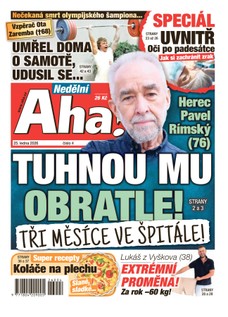 NEDĚLNÍ AHA! - 25.01.2026