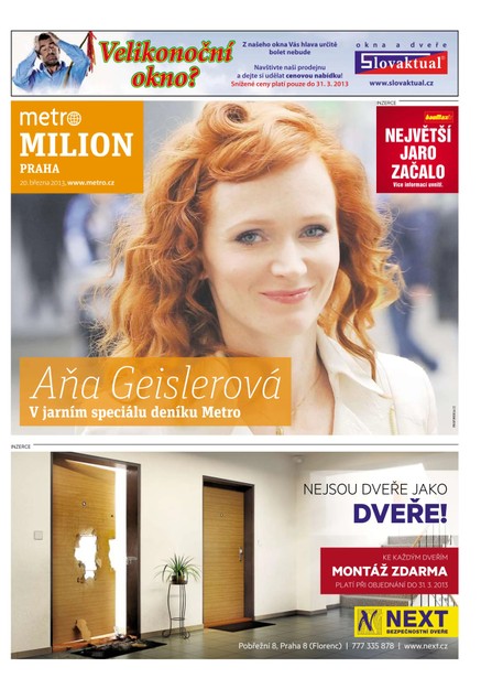 PRAHA METRO MILION - březen 2013