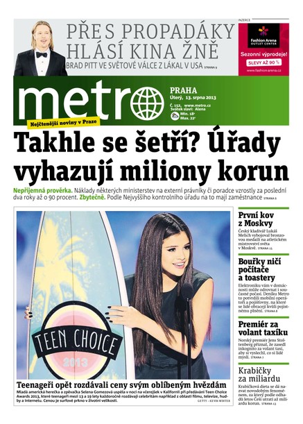 METRO 13.8.2013