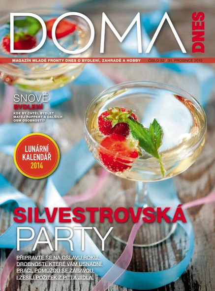 Magazín DOMA DNES Jižní Čechy, Plzeňský, Karlovarský - 31.12.2013