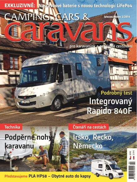 Camping, Cars &amp; Caravans 2/2014
