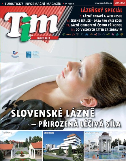 TIM - SLOVENSKÉ LÁZNĚ, PŘIROZENÁ LÉČIVÁ SÍLA