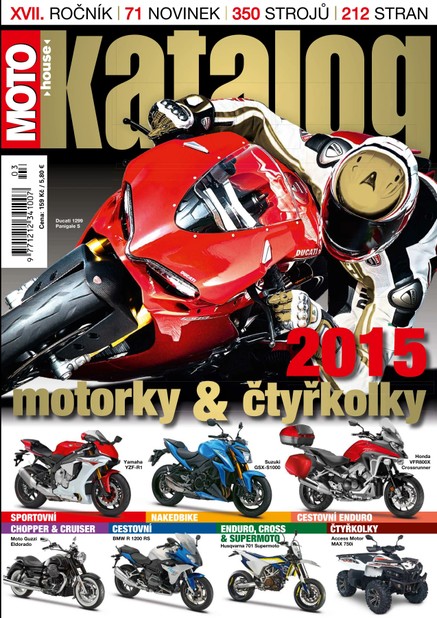 Motohouse katalog motocyklů 2015