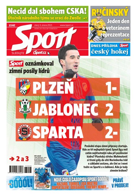 Sport 3.2.2015