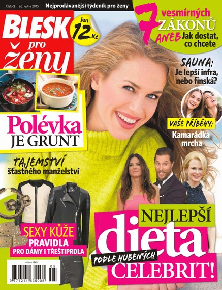 Blesk pro ženy 26.1.2015