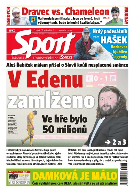 Sport 29.1.2015