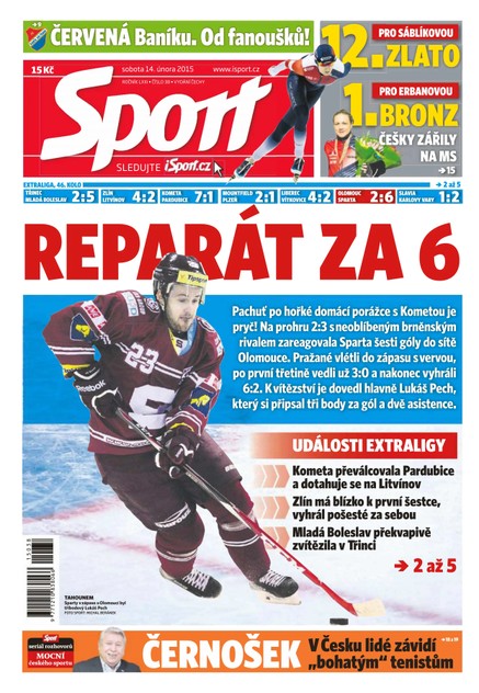 SPORT - 14.2.2015