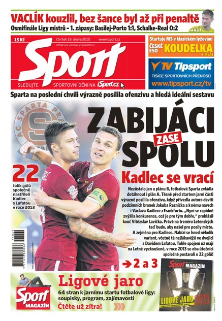 Sport - 19.2.2015