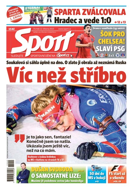 Sport - 12.3.2015