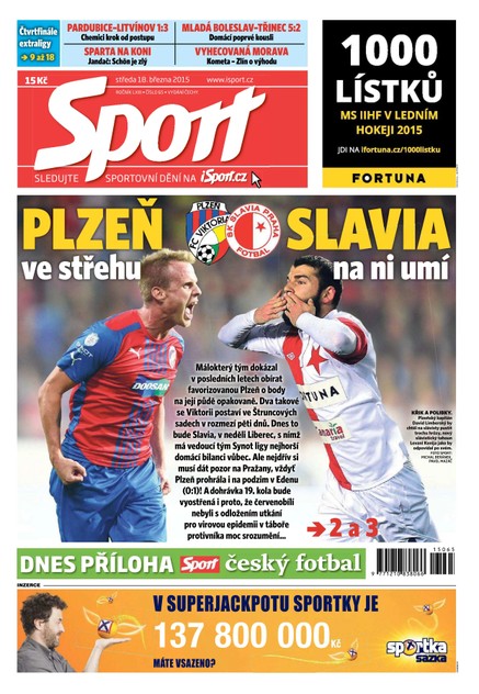 Sport - 18.3.2015