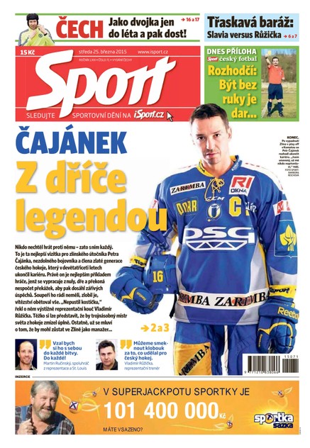 Sport - 25.3.2015