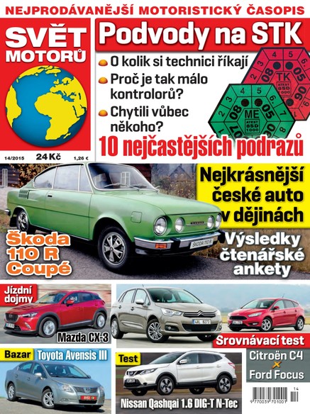 Svět motorů - 30.3.2015