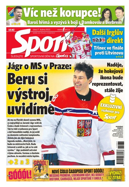 Sport - 7.4.2015