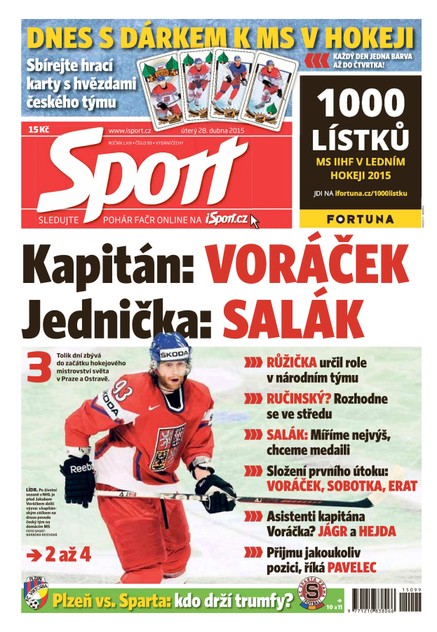 Sport - 28.4.2015