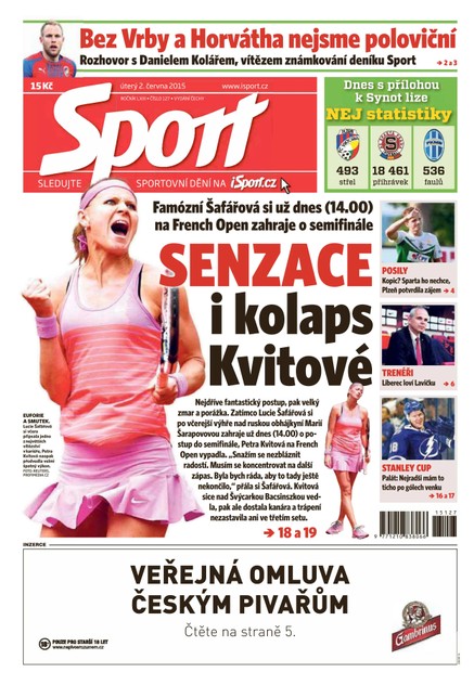 Sport - 2.6.2015