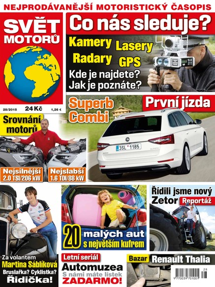 Svět motorů - 7.7.2015