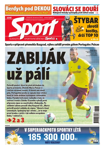 Sport - 8.7.2015
