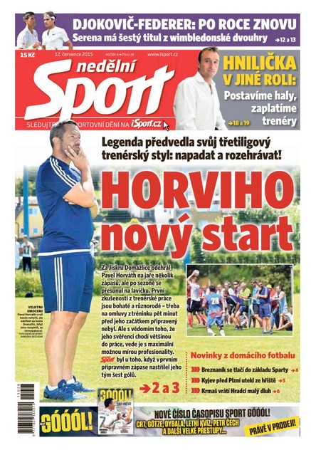 Nedělní Sport - 12.7.2015