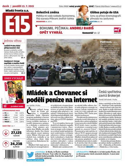 E15 13.7.2015