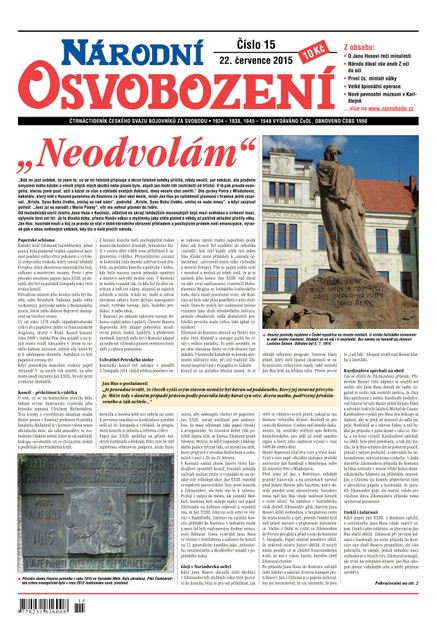 Národní Osvobození 15/2015