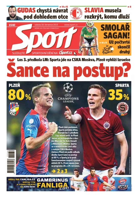 Sport - 18.7.2015