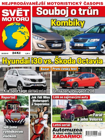 Svět motorů - 20.7.2015