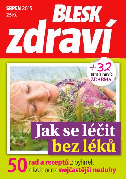 Blesk Zdraví extra příloha - 22.7.2015