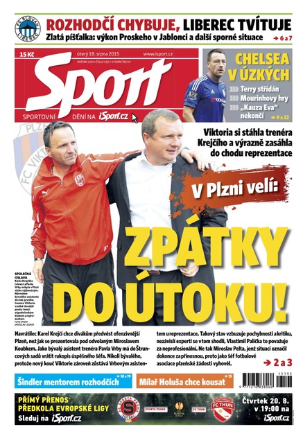 Sport - 18.8.2015