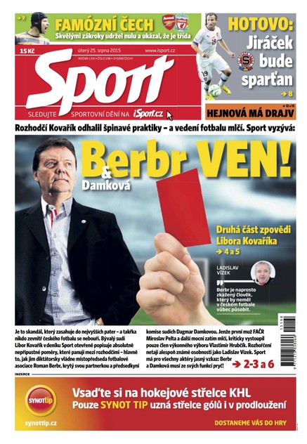 Sport - 25.8.2015