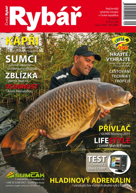 Český rybář 9/2015