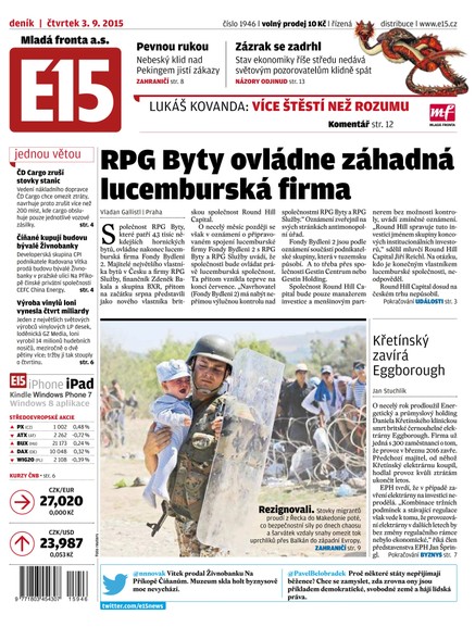 E15 3.9.2015
