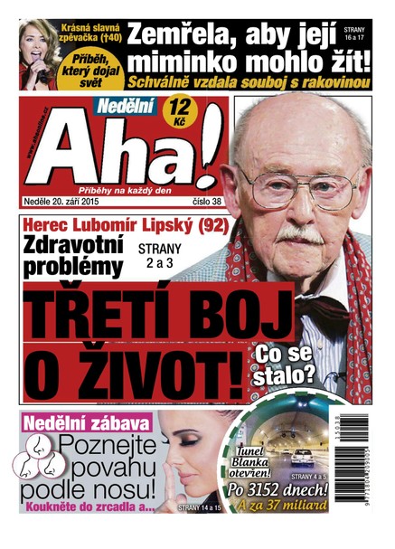 Nedělní AHA! - 20.9.2015