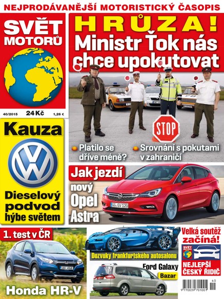 Svět motorů - 29.9.2015