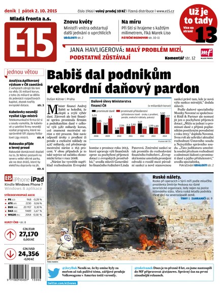 E15 2.10.2015