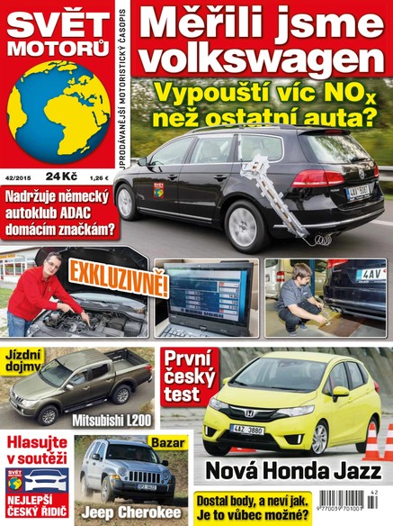 Svět motorů - 12.10.2015