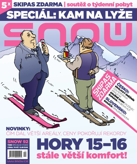 SNOW 92 time - lyžařská dovolená 2015/2016