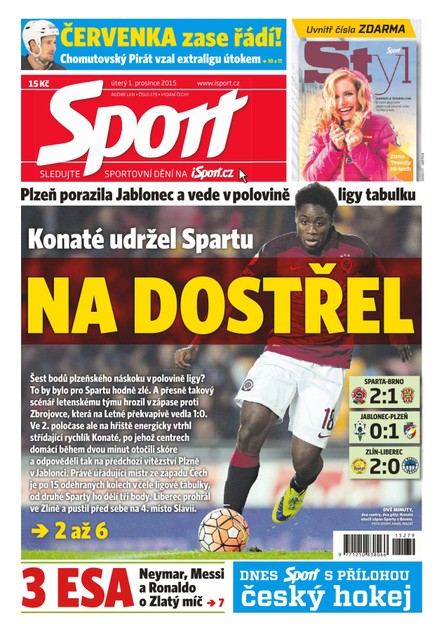 Sport 1.12.2015